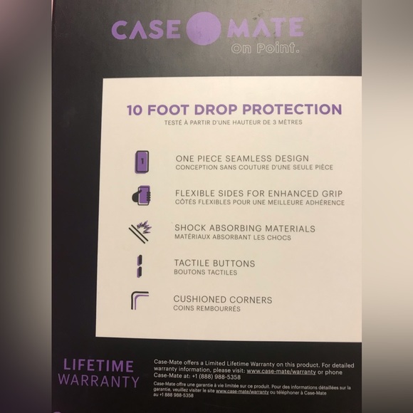 Case mate tough groove drop protection iPhone 11 Pro case - Picture 2 of 2